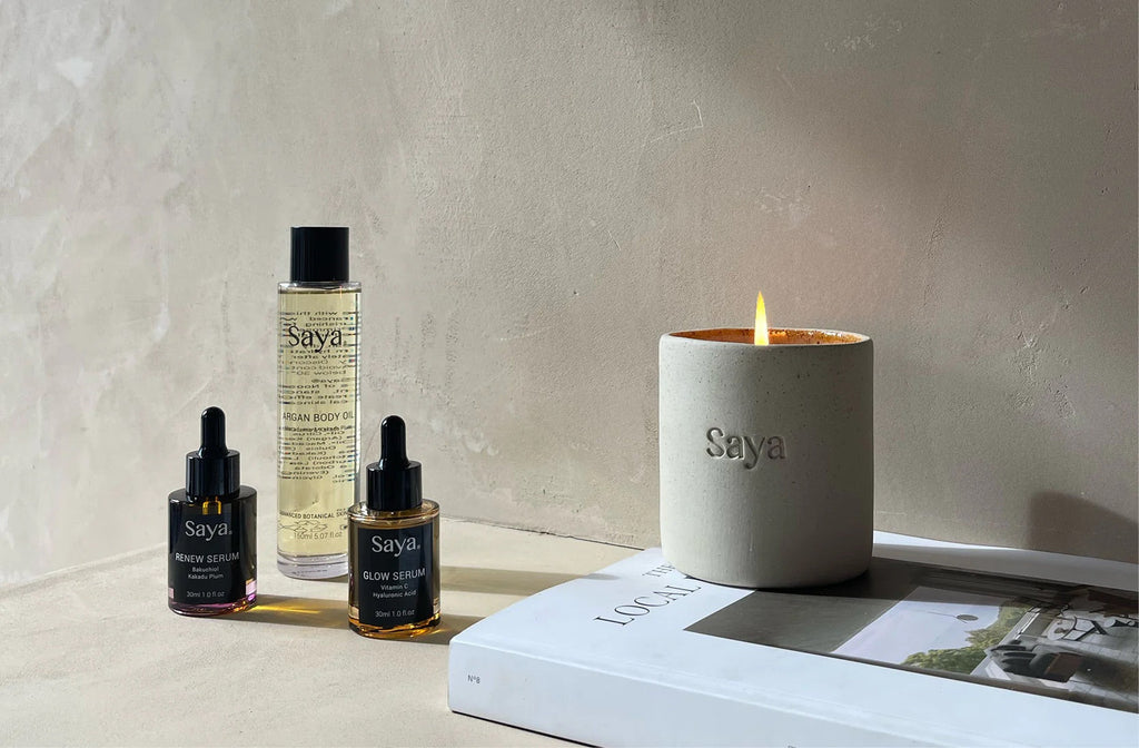 Kim Wallace Ceramics x Saya Candle Vessels