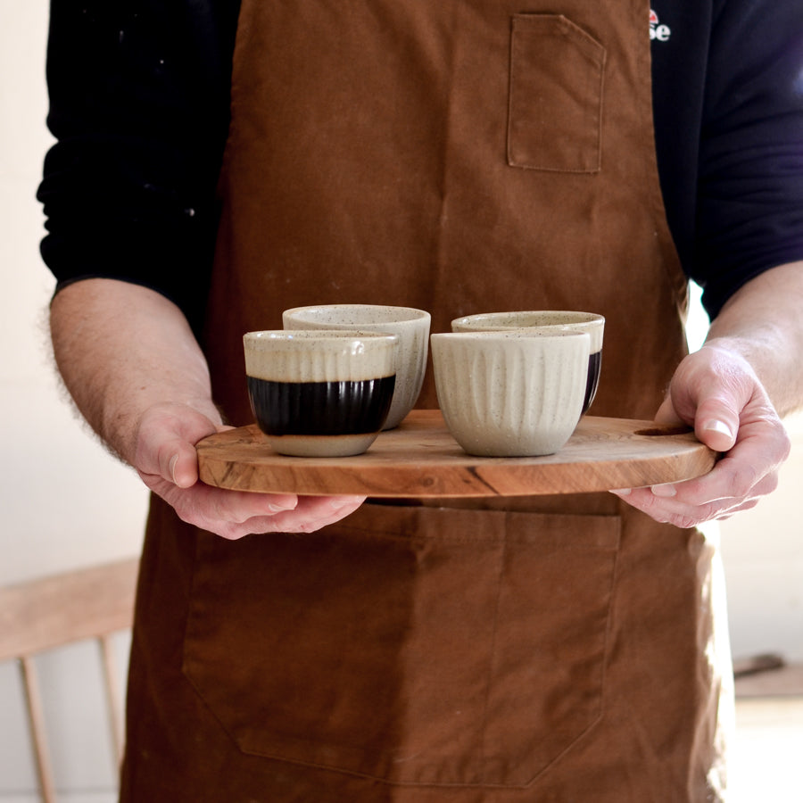 Australian handmade stoneware ceramic gifts for him by Kim Wallace Ceramics